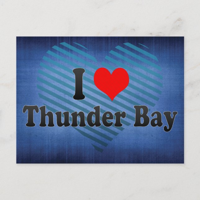Postal Amo Thunder Bay, Canadá (Anverso)