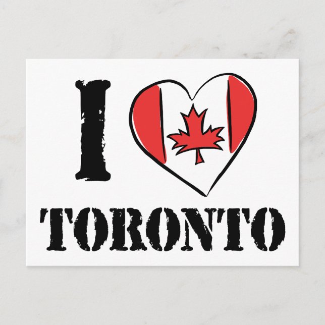 Postal Amo Toronto Canadá (Anverso)