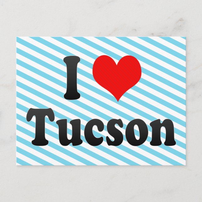 Postal Amo Tucson, Estados Unidos (Anverso)