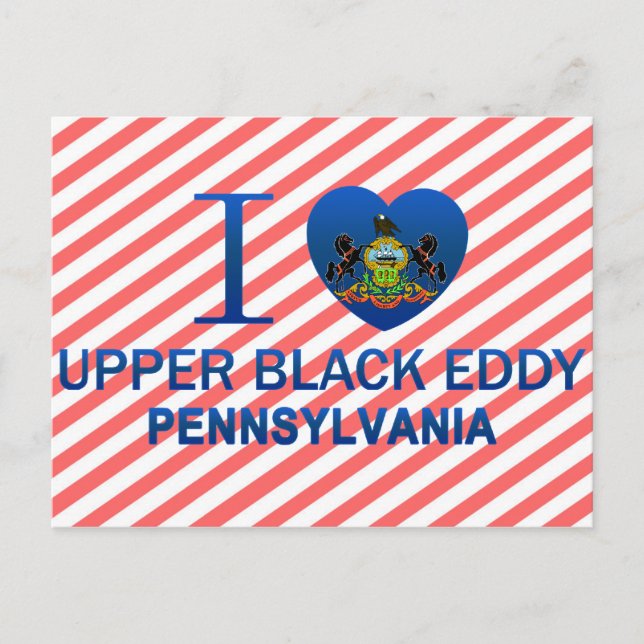 Postal Amo Upper Black Eddy, PA (Anverso)