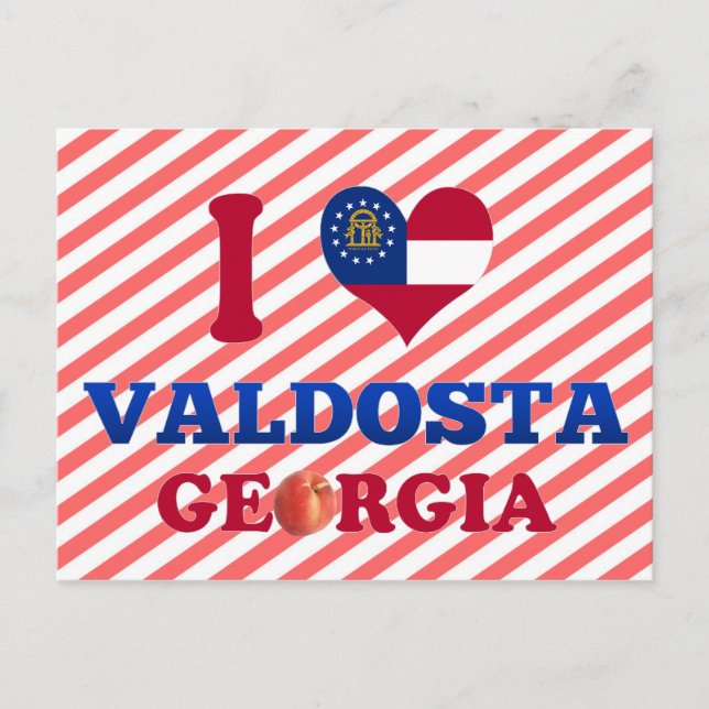 Postal Amo Valdosta, Georgia (Anverso)