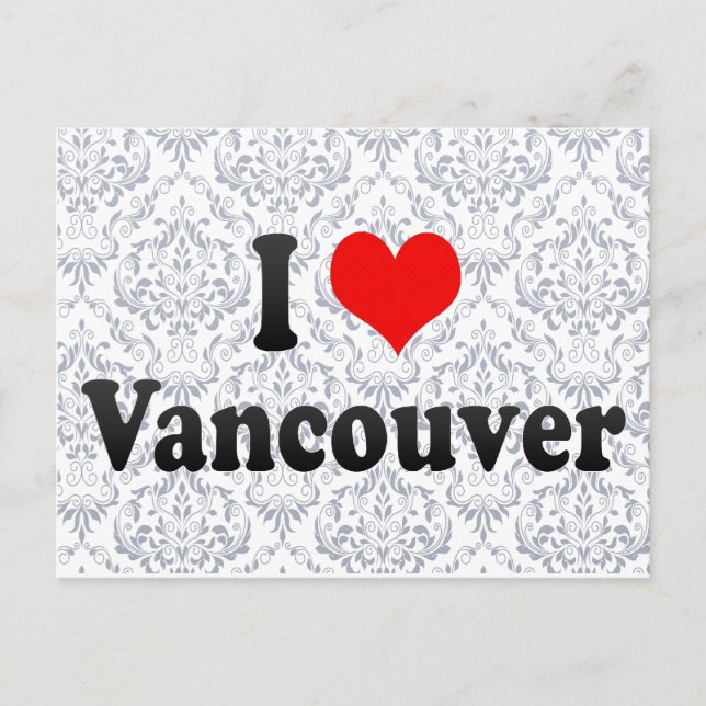 Postal Amo Vancouver, Canadá (Anverso)