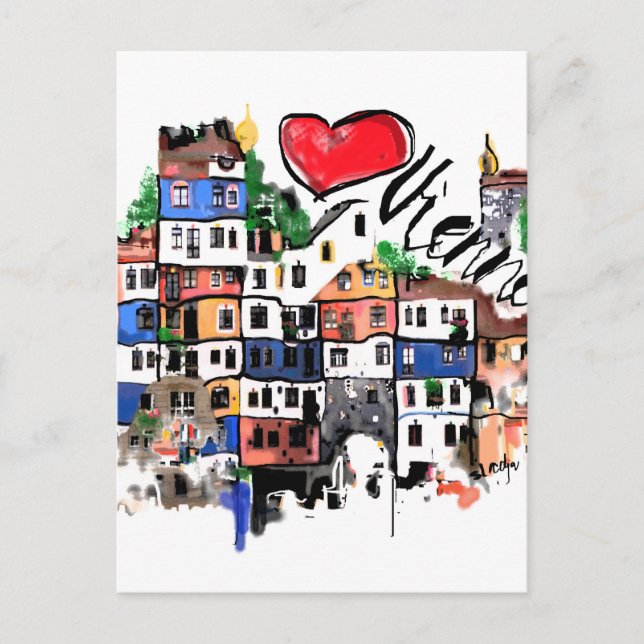 Postal Amo Viena (Anverso)