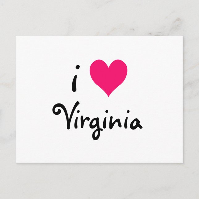 Postal Amo Virginia (Anverso)