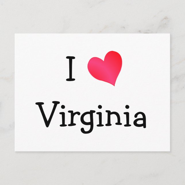Postal Amo Virginia (Anverso)