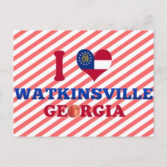 Postal Amo Watkinsville, Georgia (Anverso)