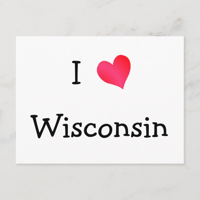 Postal Amo Wisconsin (Anverso)