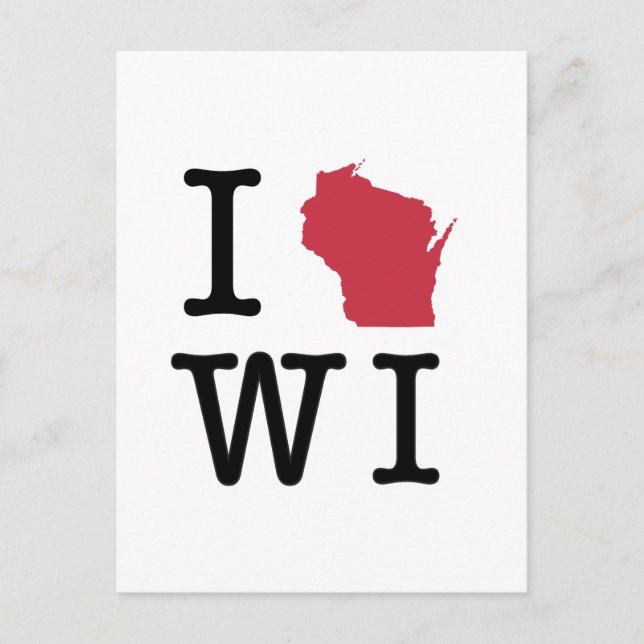 Postal Amo Wisconsin (Anverso)