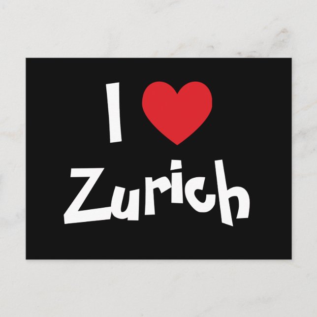 Postal Amo Zurich (Anverso)