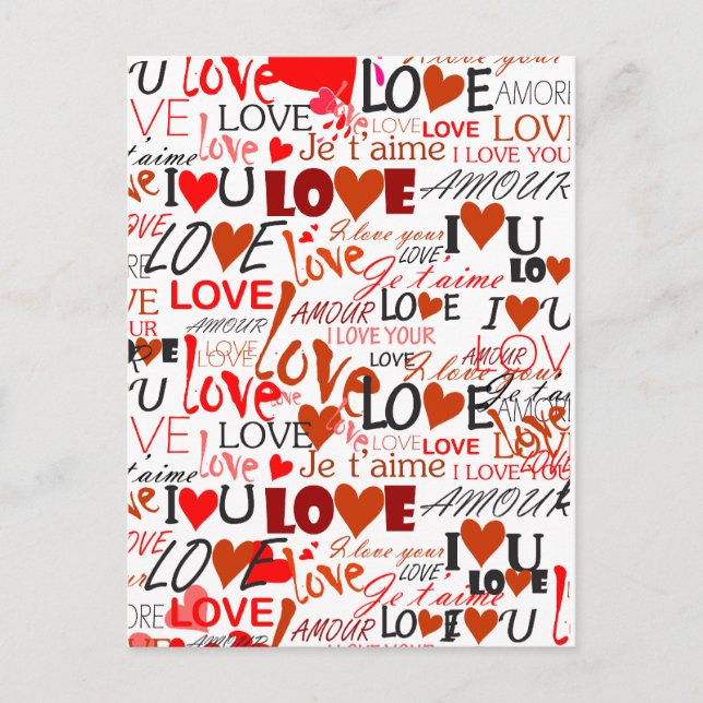 Postal Amor (Anverso)