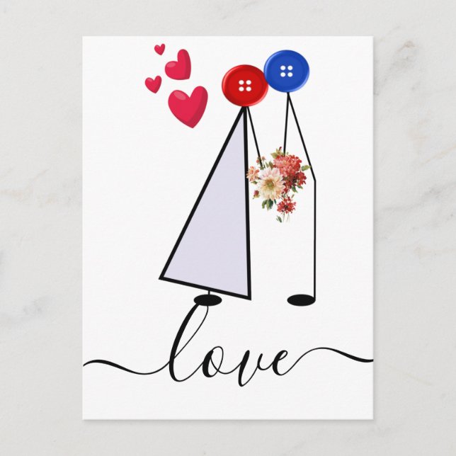 Postal amor (Anverso)