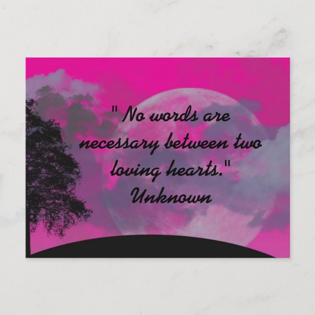 POSTAL AMOR (Anverso)