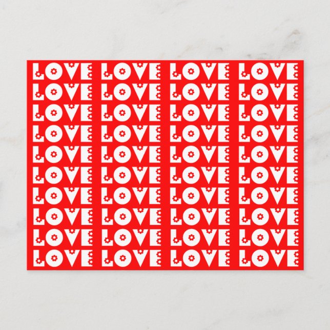 POSTAL AMOR (Anverso)