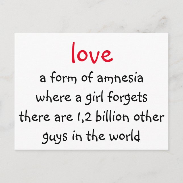 Postal amor (Anverso)