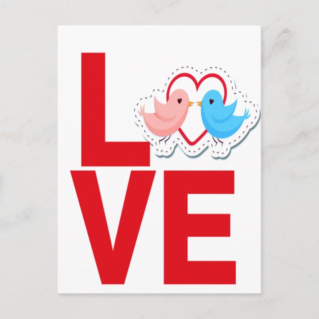 Postal amor (Anverso)