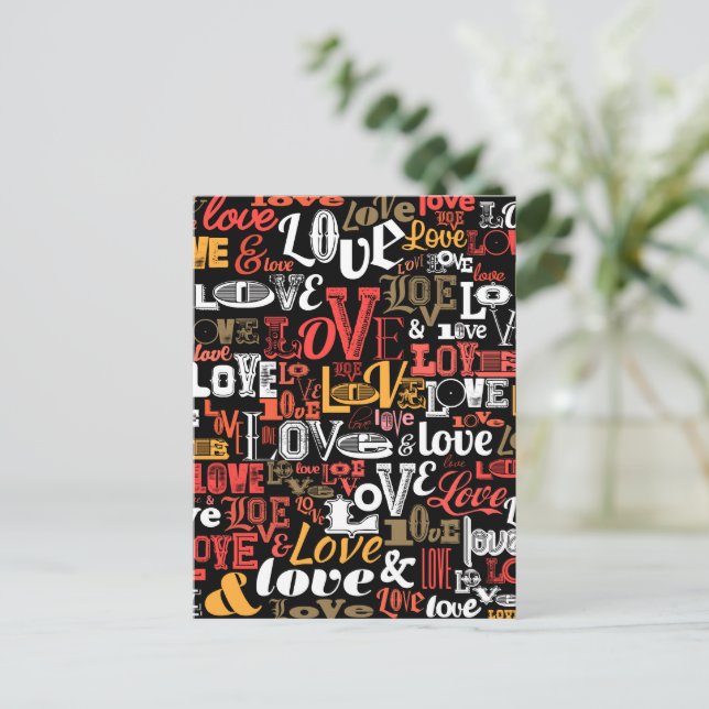 Postal Amor 2 (Anverso de pie)