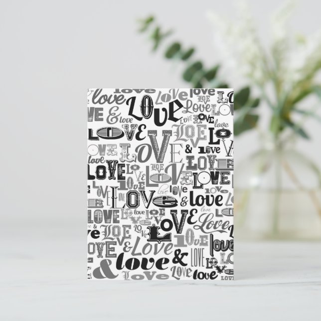 Postal Amor 3 (Anverso de pie)