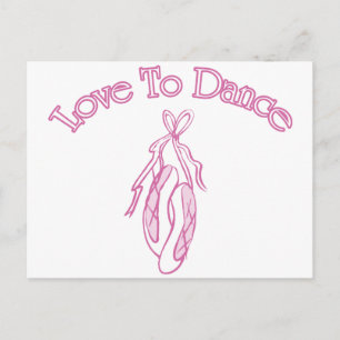 Postal Amor a la danza