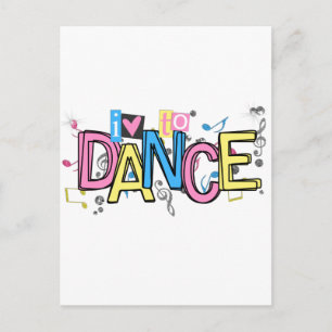 Postal Amor a la danza
