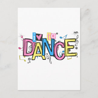 Postal Amor a la danza
