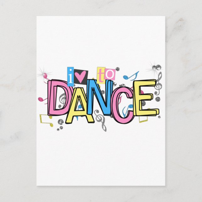 Postal Amor a la danza (Anverso)