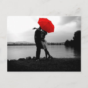 Postal Amor a la lluvia