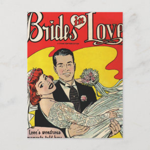 Postal Amor a las novias