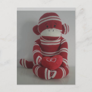 Postal Amor a los monos