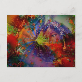 Postal Amor a un Dios y a una diosa