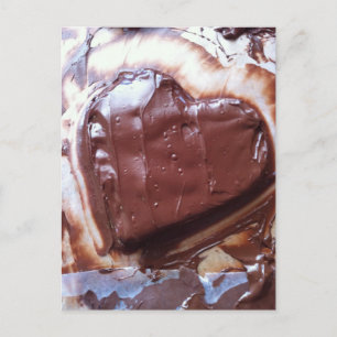 Postal Amor al chocolate