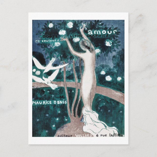 Postal Amor (Amor), Maurice Denis (Anverso)