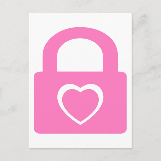 Postal amor bloqueado. (Anverso)