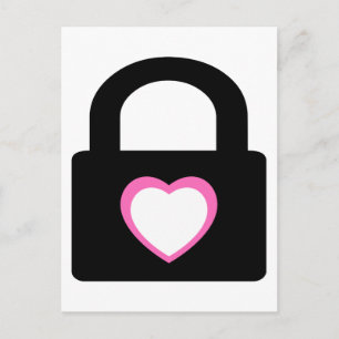 Postal amor bloqueado.