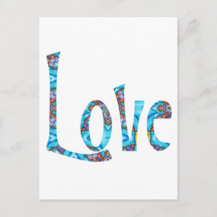 Postal Amor caprichoso