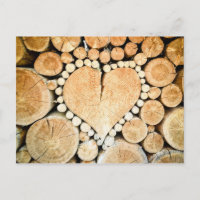 Amor, corazón, mosaico de madera