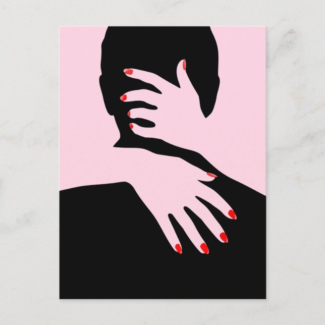 Postal Amor de abrazar (Anverso)