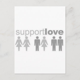 Postal amor de apoyo