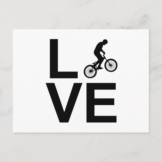 Postal Amor de Bmx (Anverso)