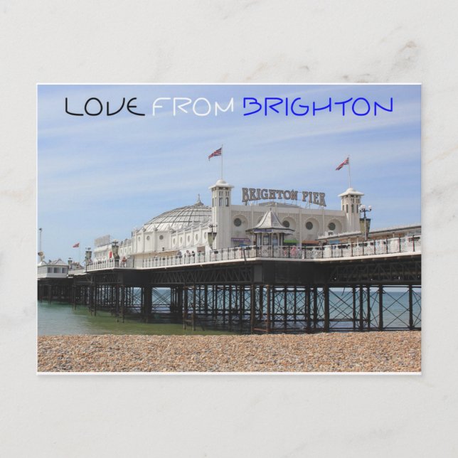 Postal Amor de Brighton (Anverso)