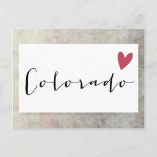 Postal Amor de Colorado
