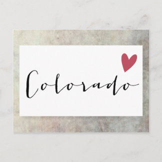 Postal Amor de Colorado