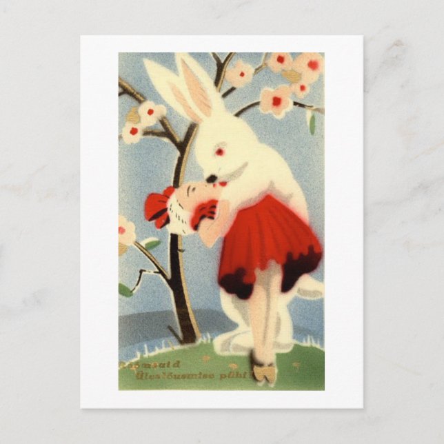 Postal Amor de Conejo (Anverso)