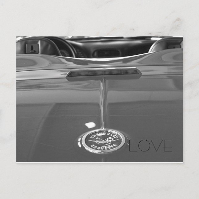 POSTAL AMOR DE COREVETTE (Anverso)