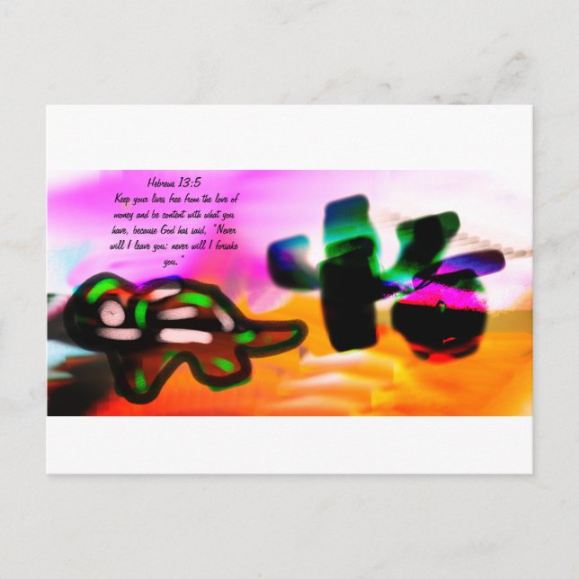 Postal Amor de Dios (Anverso)