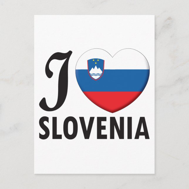 Postal Amor de Eslovenia (Anverso)