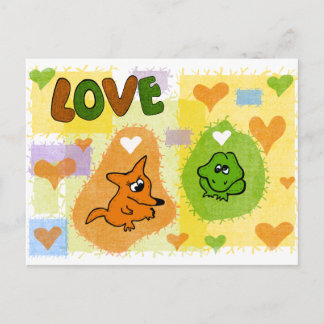 Postal Amor de Fox