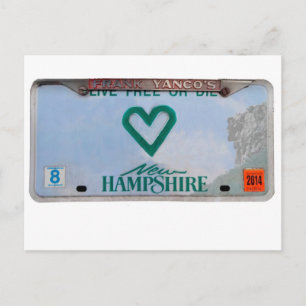 Postal Amor de la placa de NH POSTCARD