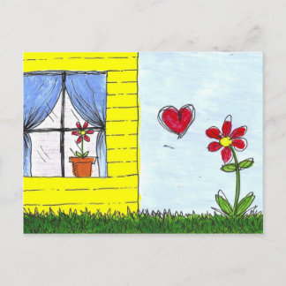 Postal Amor de larga distancia