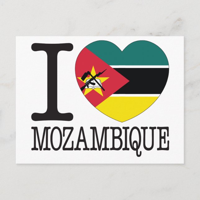Postal Amor de Mozambique v2 (Anverso)
