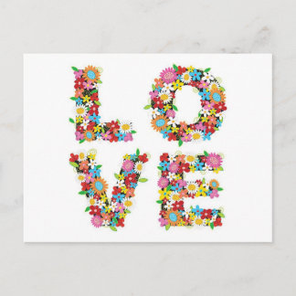 Postal Amor de primavera